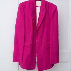 BNWT Maje Hot Pink Blazer - Size 38